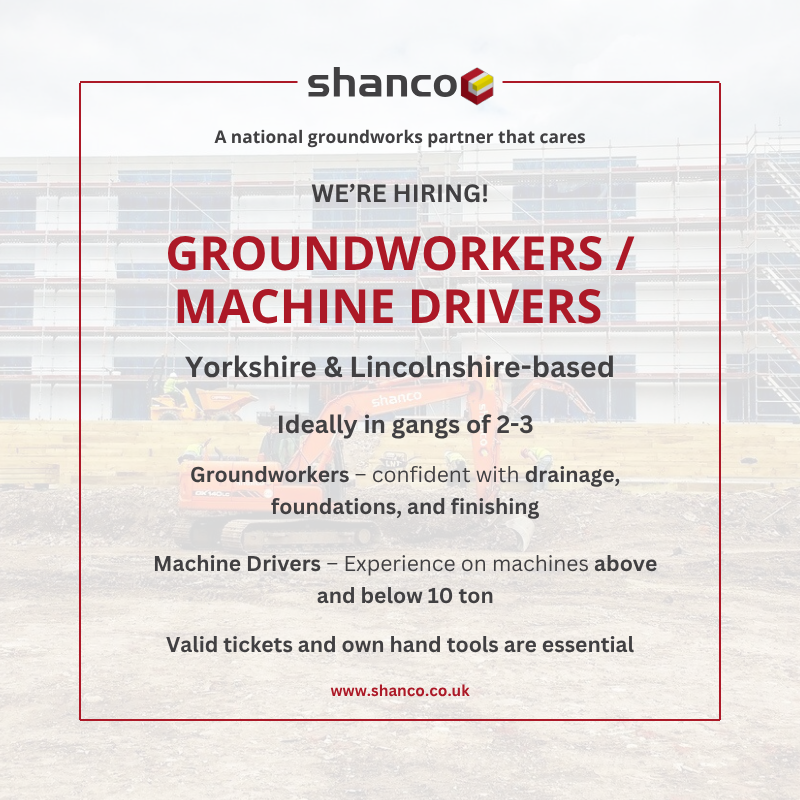 Groundworkers vacancy